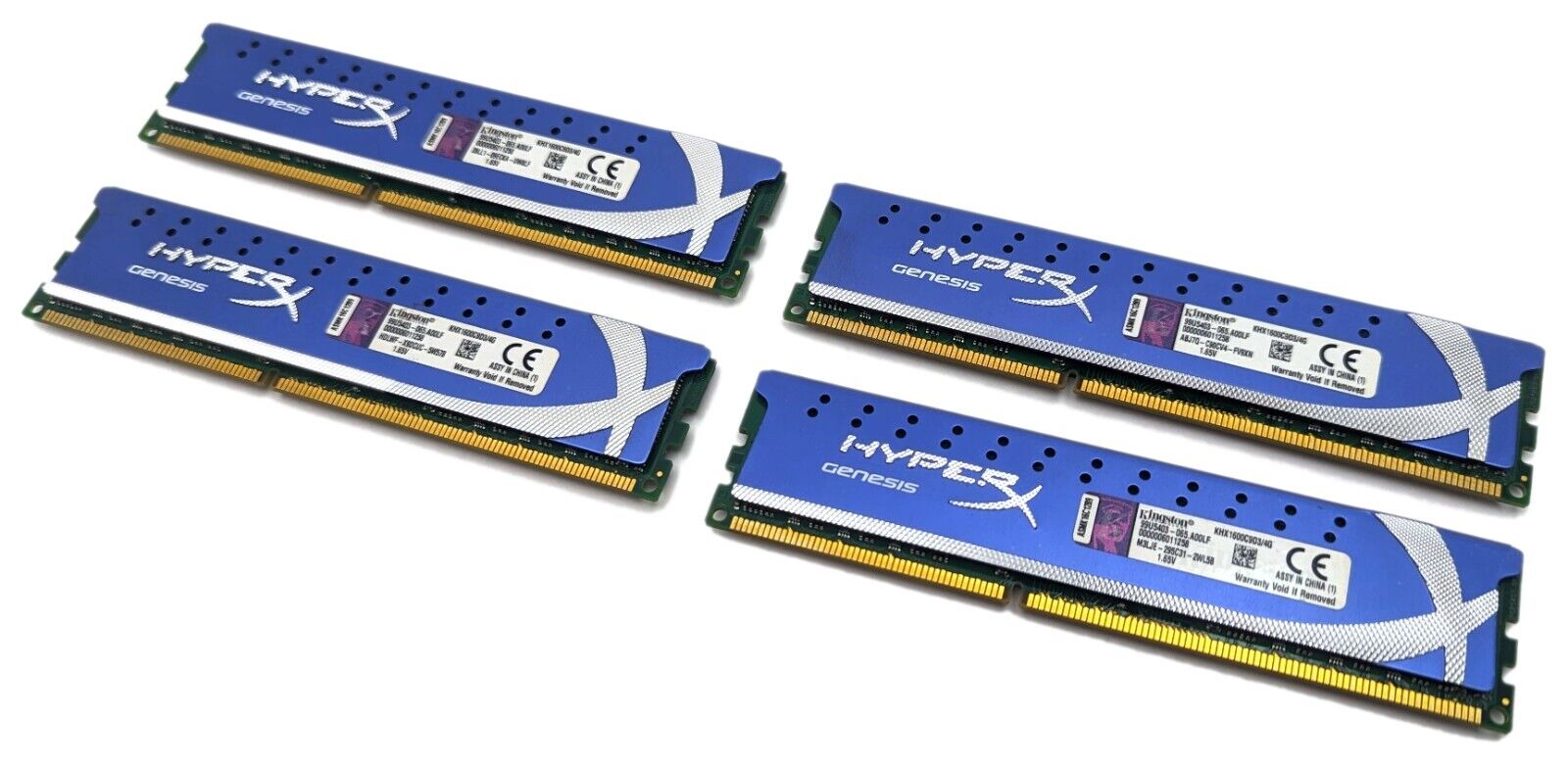 Kingston HyperX Genesis 16GB Kit (4x4GB) DDR3 1600 MHz Memory RAM KHX1600C9D3/4G