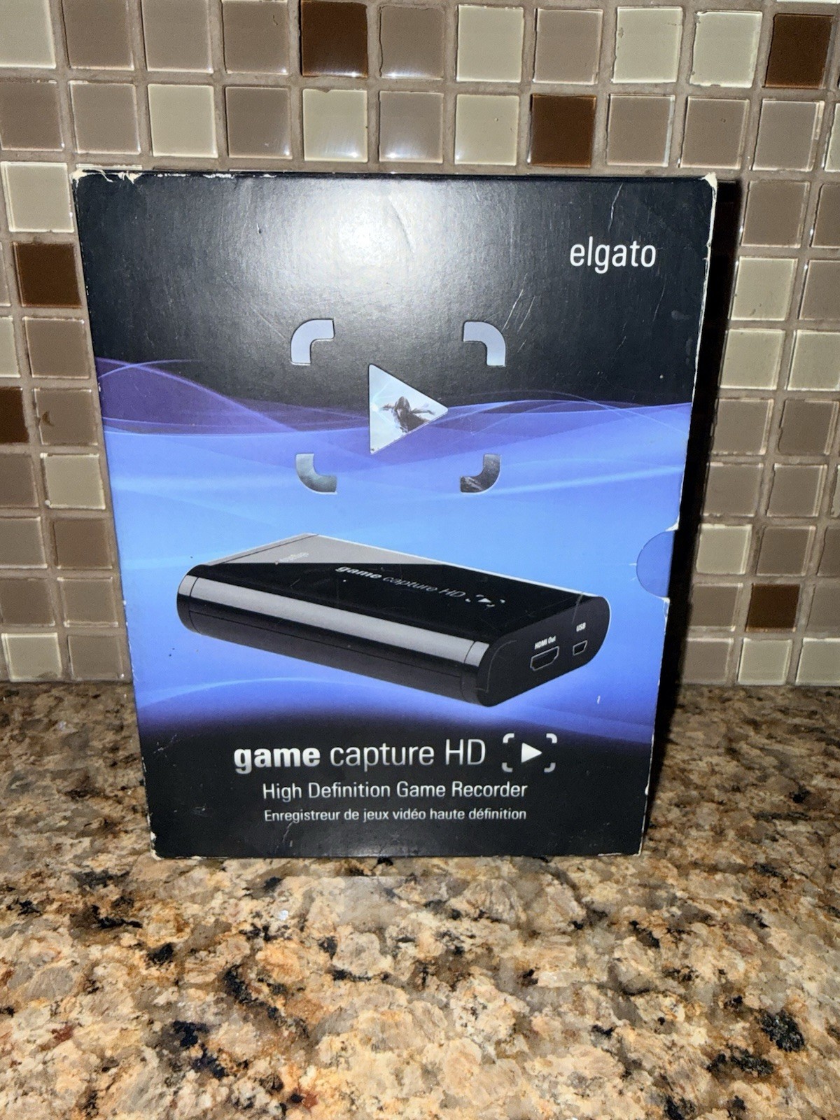 Elgato Game Capture HD 1080p Video Recorder HDMI USB w/ Original Box & Cables