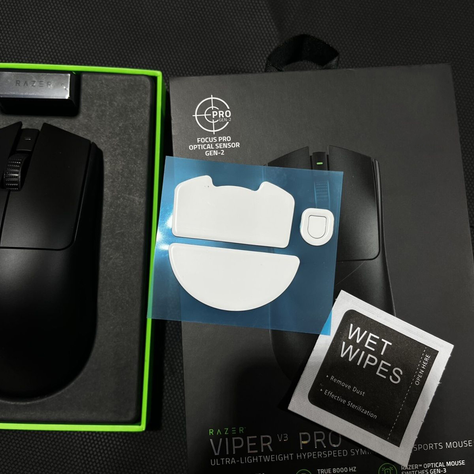 Mouse Foot Stickers Smooth Positioning Feet Tape Pads For Razer Viper V3 PRO/V3