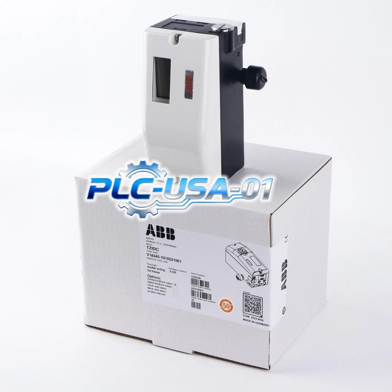 1PCS Brand New ABB V18345-1010521001 TZID-C Positioner Fast shipment