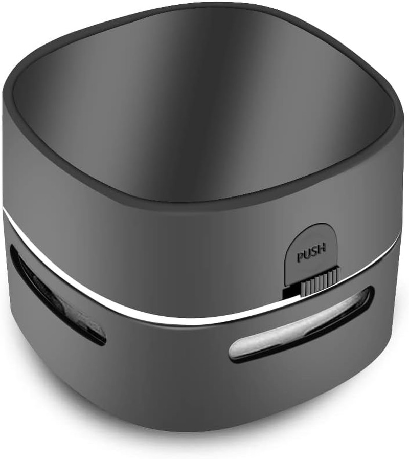 ODISTAR Mini Desktop Vacuum Cleaner for Table Dust (Black AA Battery) | up to 4