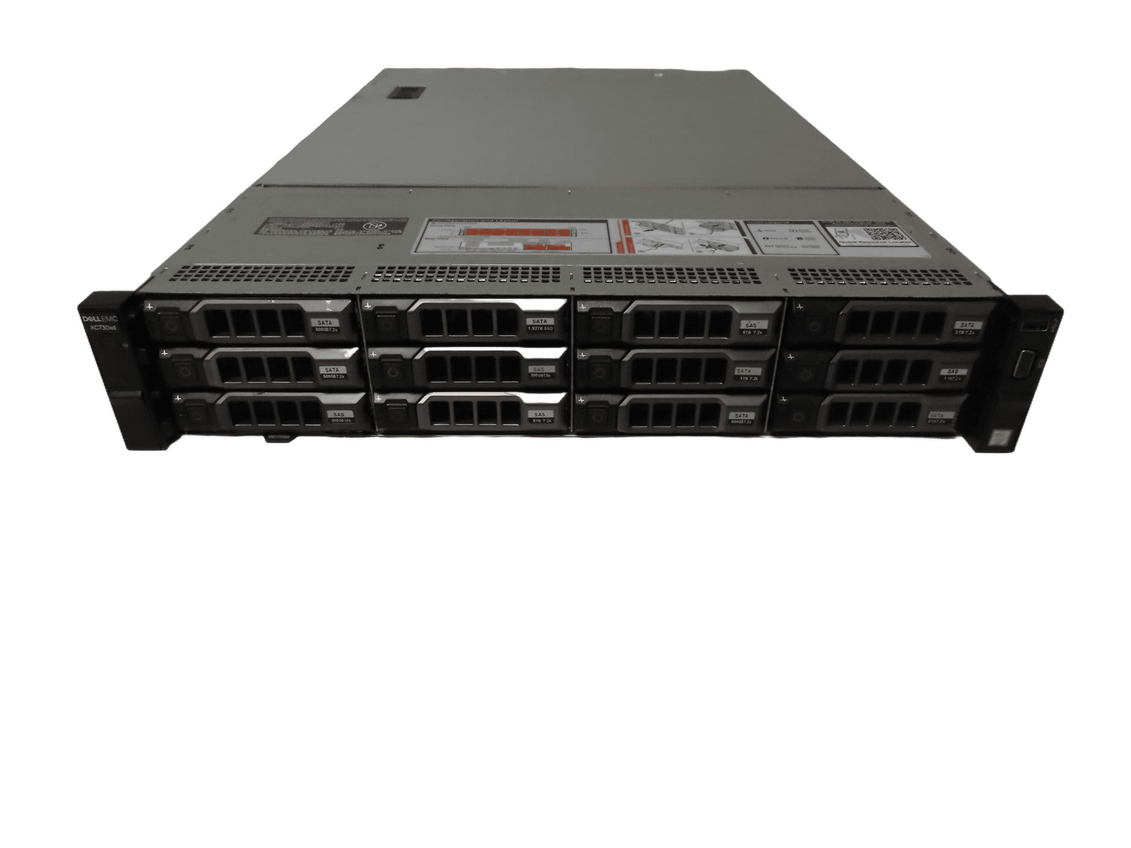 Dell Poweredge XC730xd 3.5 2x E5-2690 v3 2.6ghz / 256gb / JBOD / 12x Trays