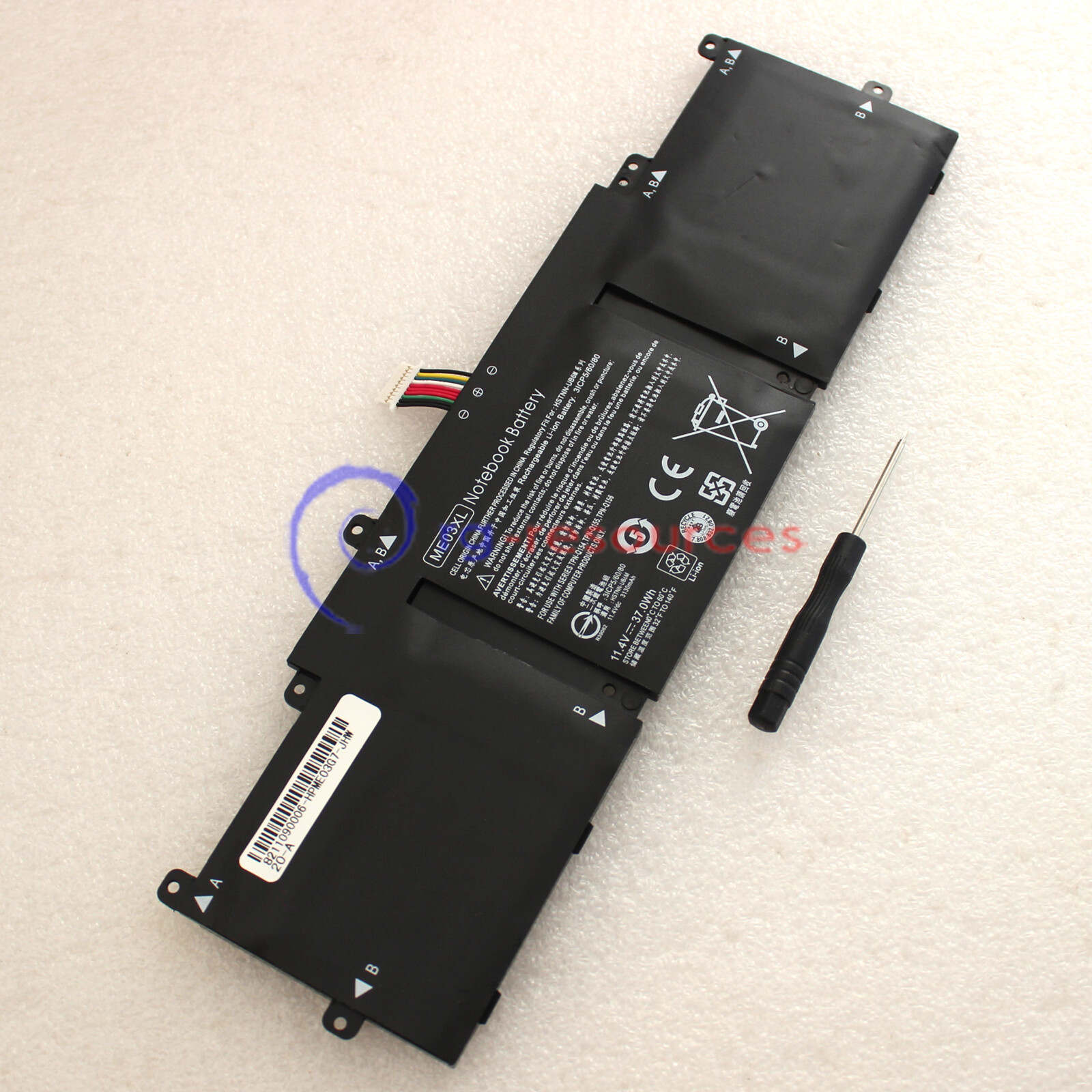 New ME03XL Battery for HP Stream 11-d 13-c004TU HSTNN-UB6M 787521-005 787089-541
