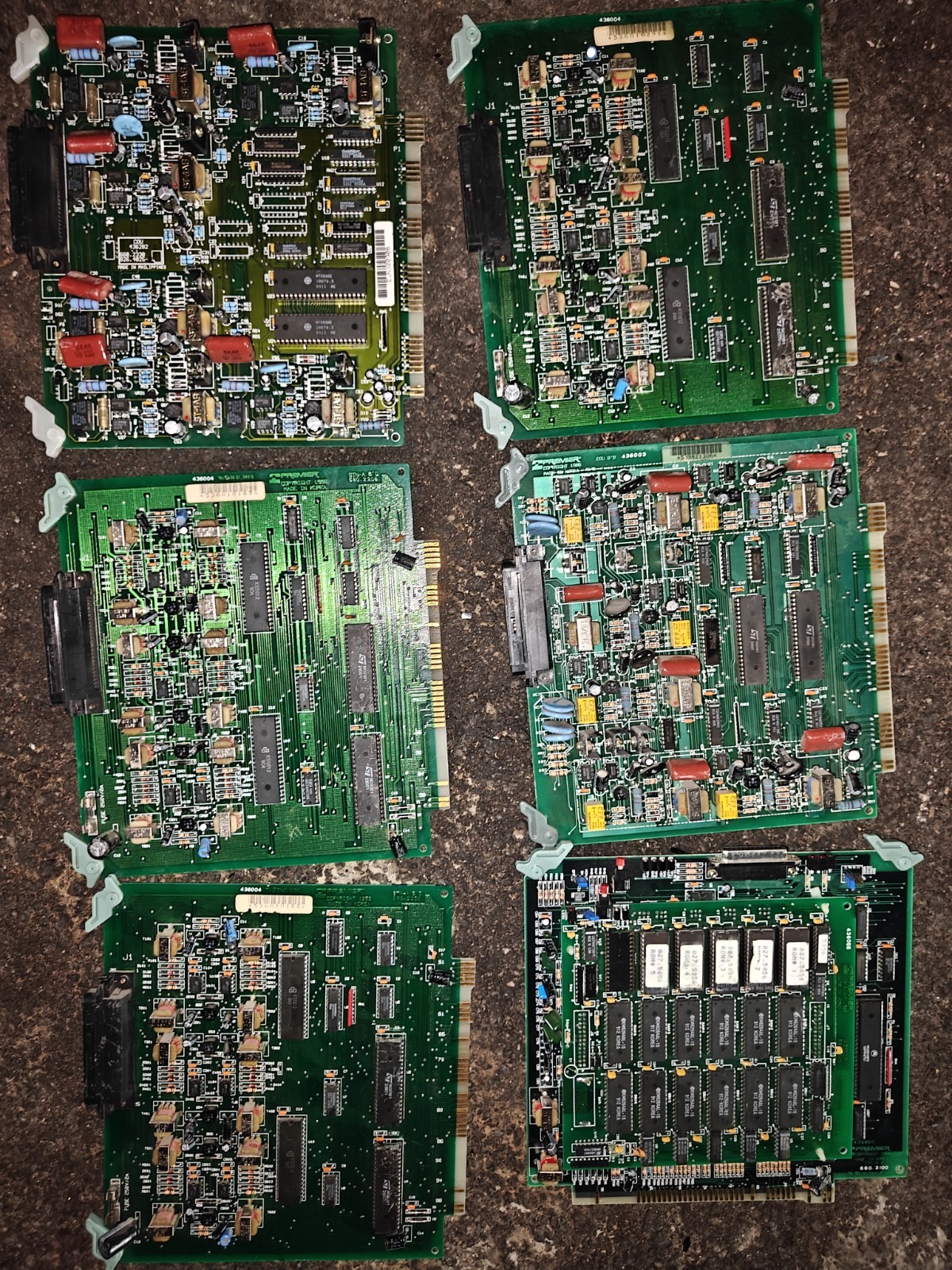 Vintage Premier Telecom PCB Lot 436003, 436004, 6602100 And Epic 9306 PCB ~6LBs