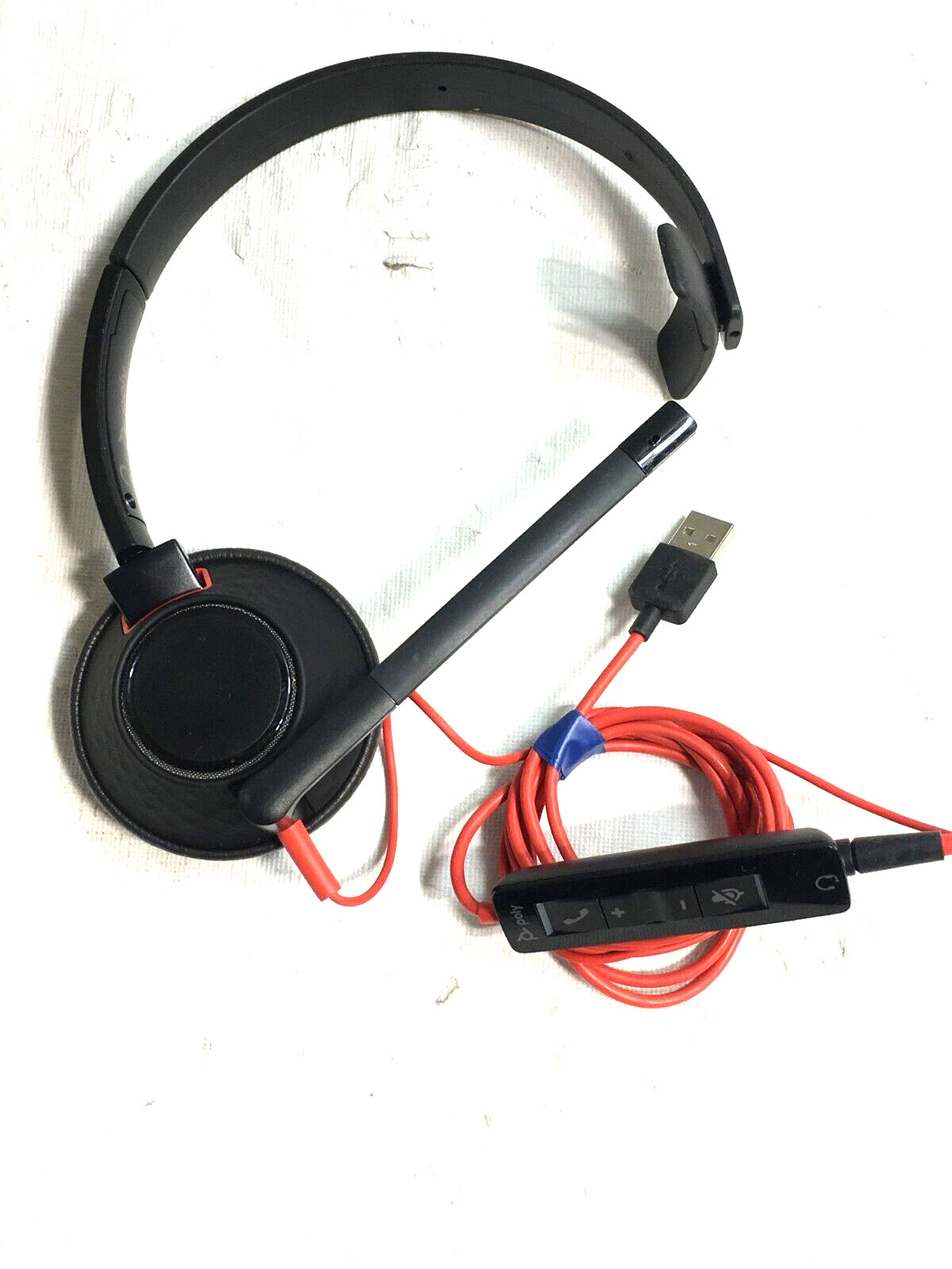 (LOT OF 9) Plantronics C5200 USB Wired Headset Headphones