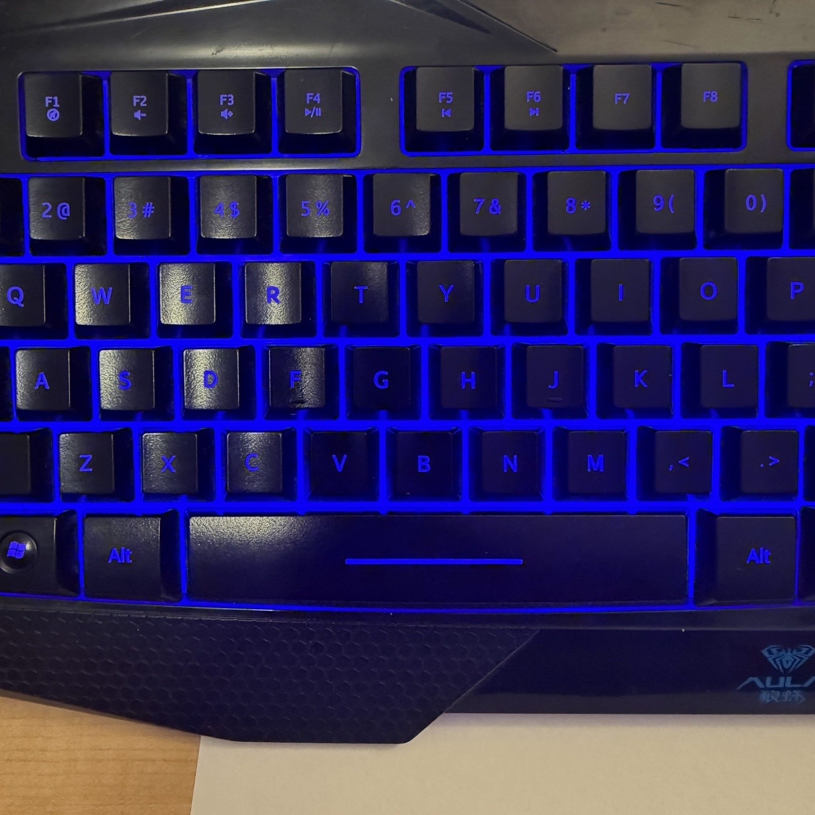 AULA Be Fire Sapphire KEY CAPS PARTS ONLY Mechanical Gaming WIRED Backlit