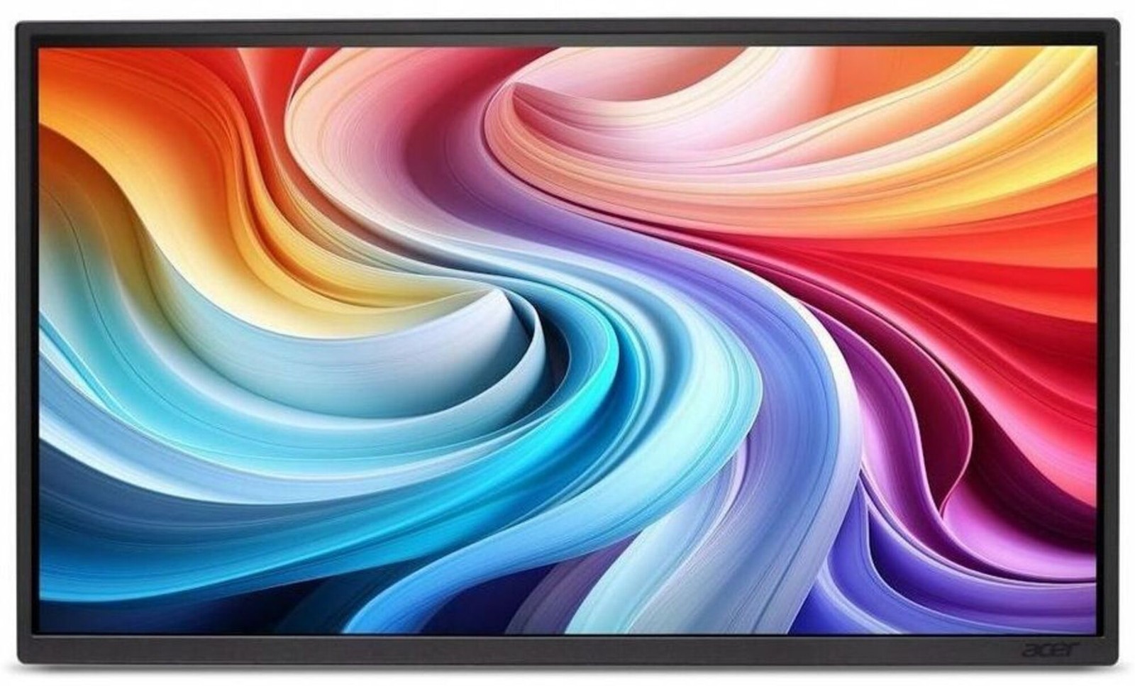 Acer - UM.ZP1AA.103 - Acer PM161Q A1 16 Class LCD Monitor - 16:9 - Black - 15.6