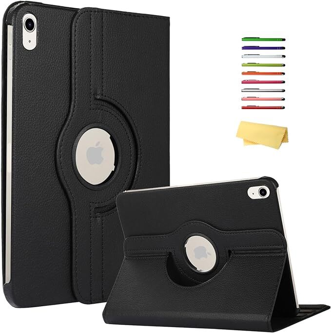 For iPad 10th Generation 10.9 inch 360 Rotating Stand Protective Leather Case