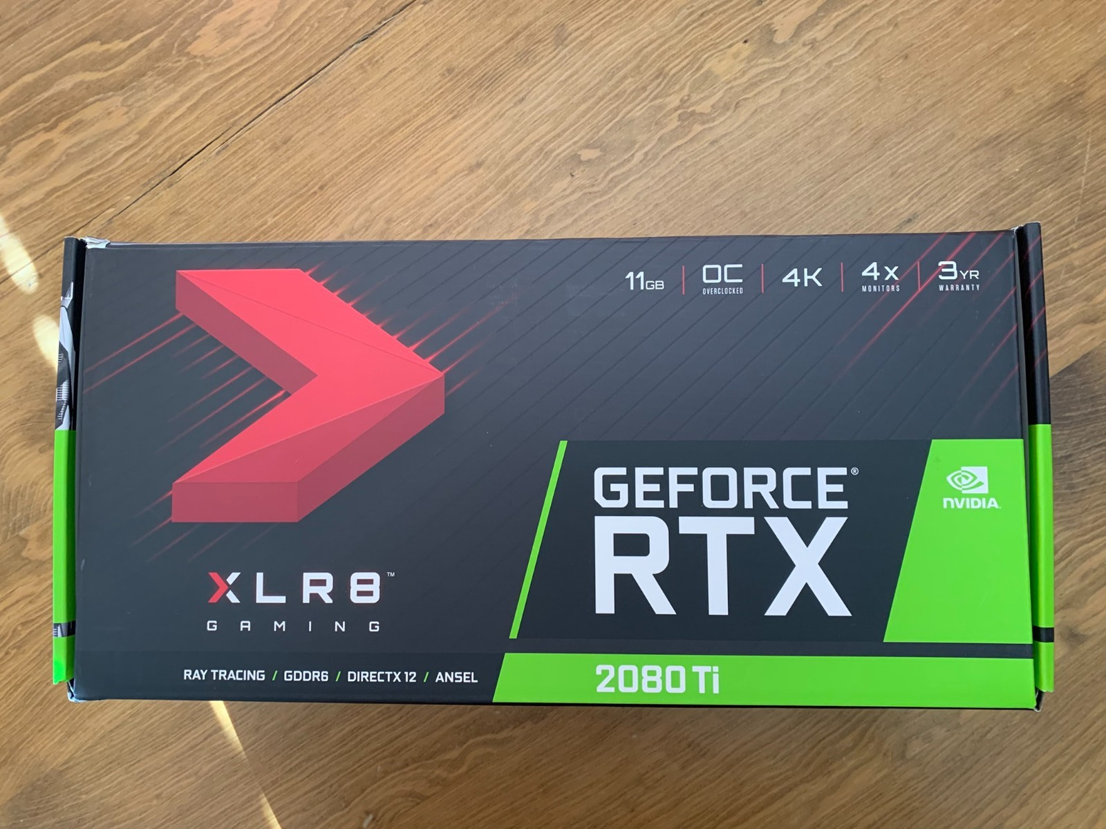 Barely Used PNY RTX 2080 Ti XLR8