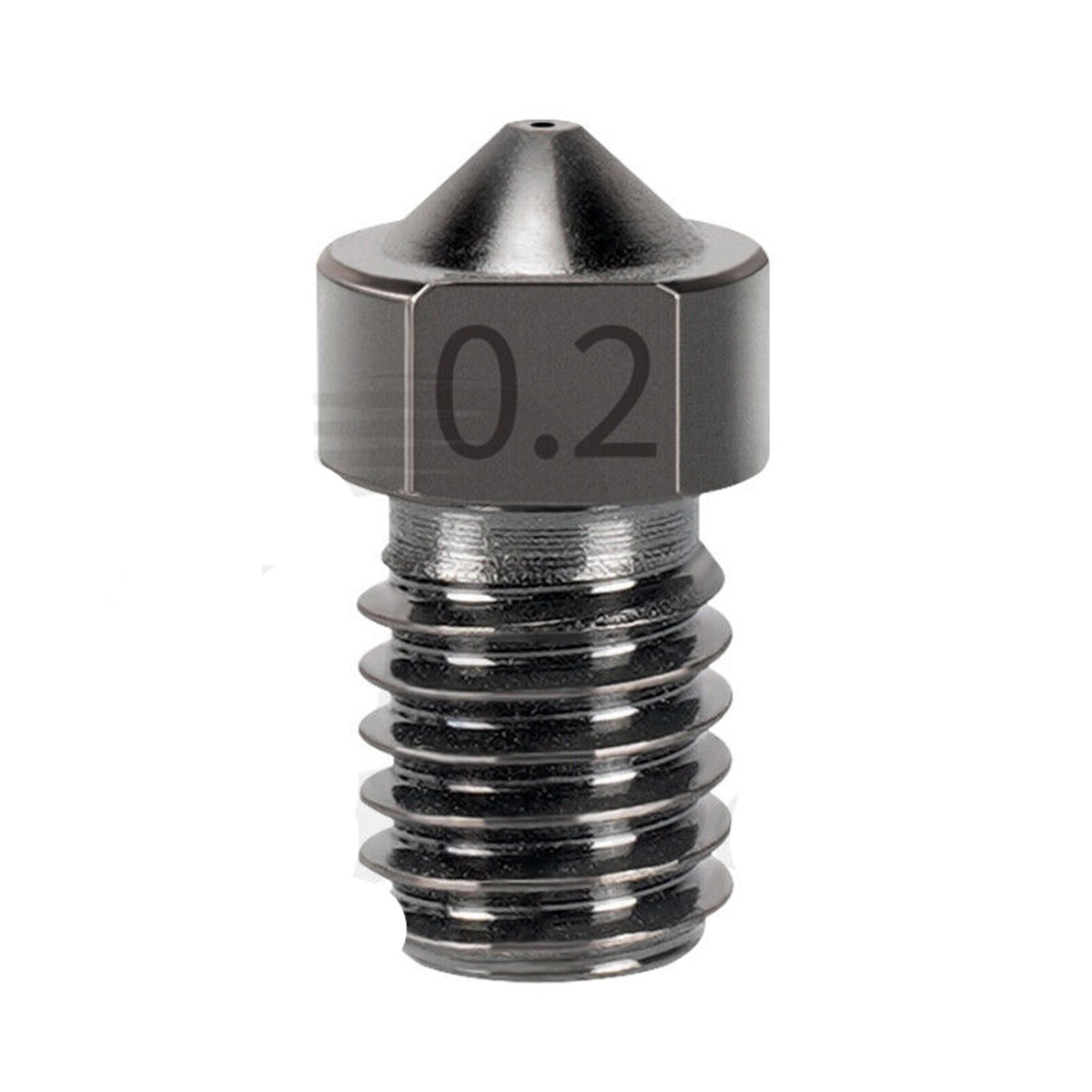 Hardened Steel 0.2mm-1mm V5 V6 Extruder Nozzle M6 3D Printer for 1.75mm Filament