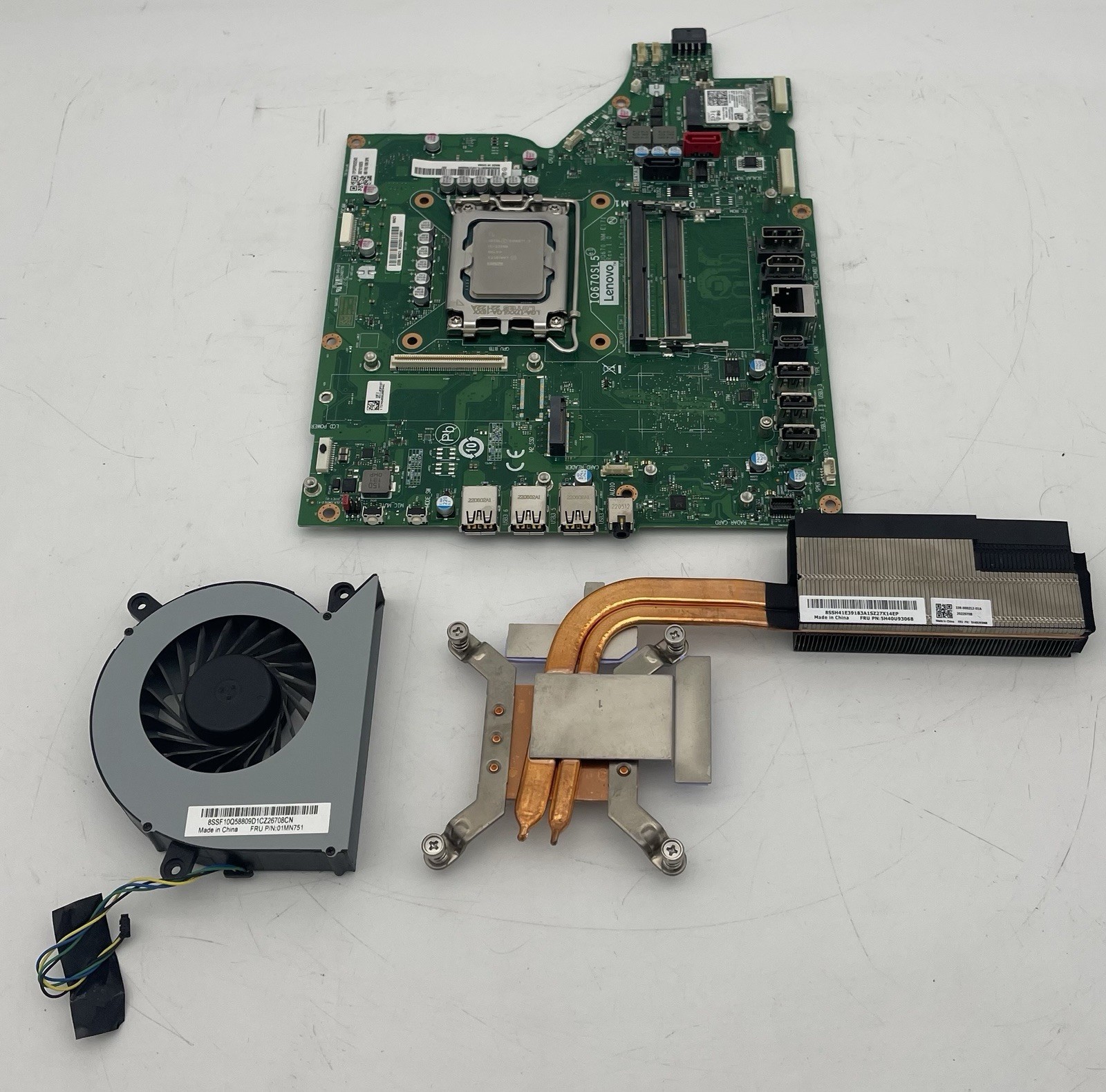 Lenovo M90a Pro Gen 3 24" AIO Motherboard IQ670SL5 w/ i5-12500 SRL5V 3GHz CPU