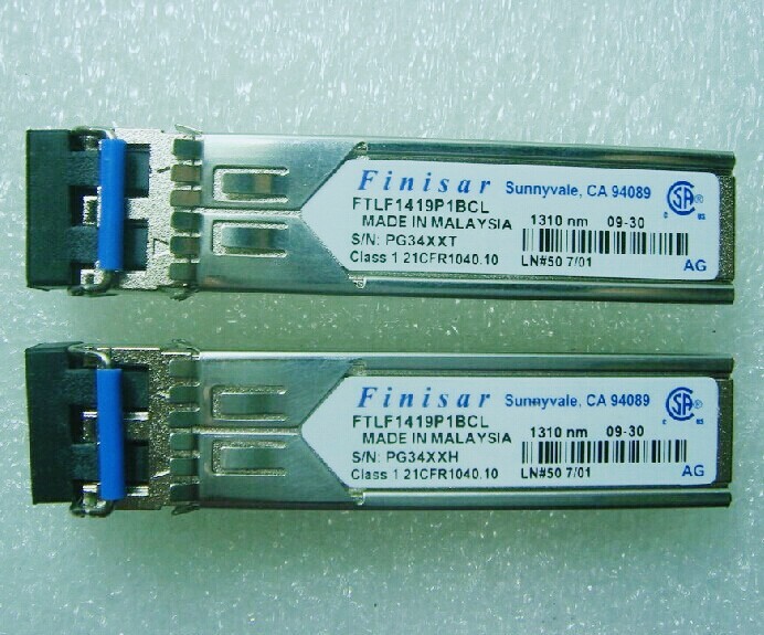1PC 100% Original Finisar FTLF1419P1BCL SFP 1.25G 1310nm 40km Transceiver