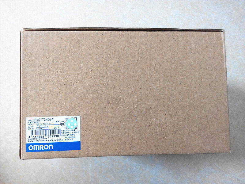 1PCS Omron S8VK-T24024 24V 10A 240W Three-phase Rail Switching Power Supply