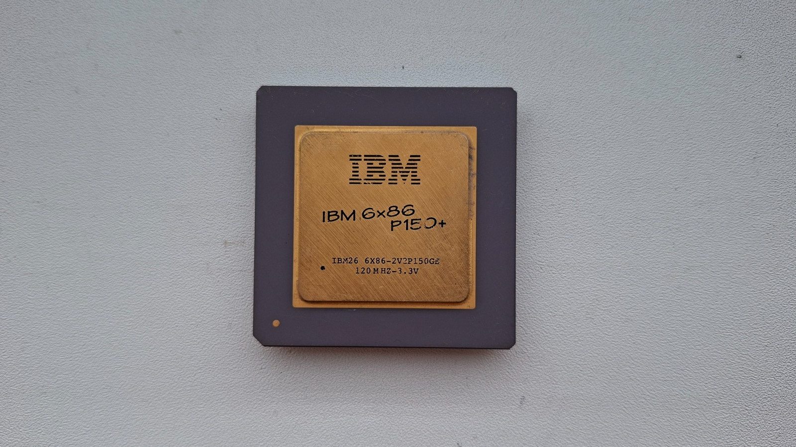 IBM 6x86 P150+ 6x86-2V2P150GE 6x86 vintage CPU GOLD