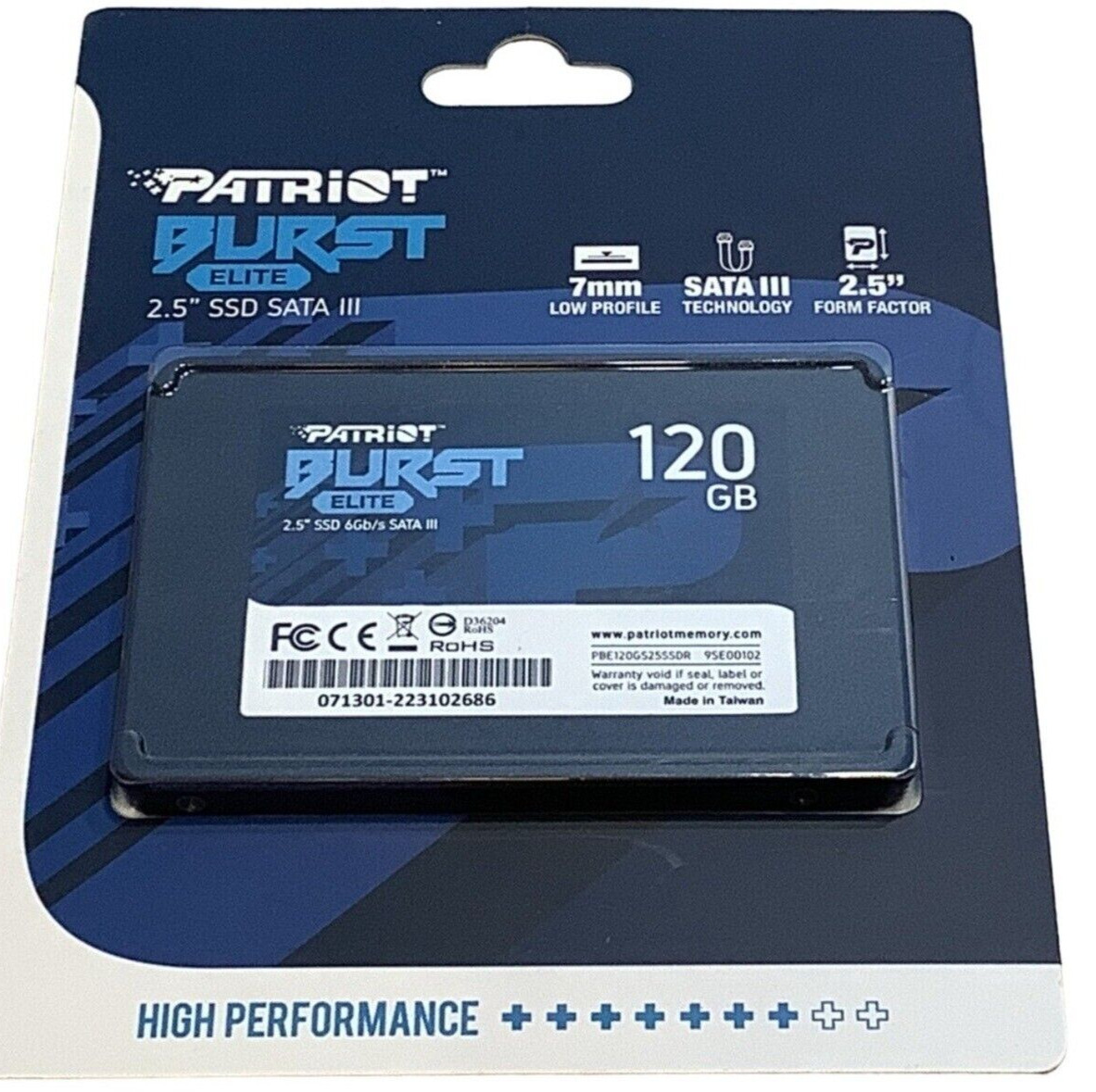 Patriot Burst Elite Internal Solid State 120GB Drive 2.5