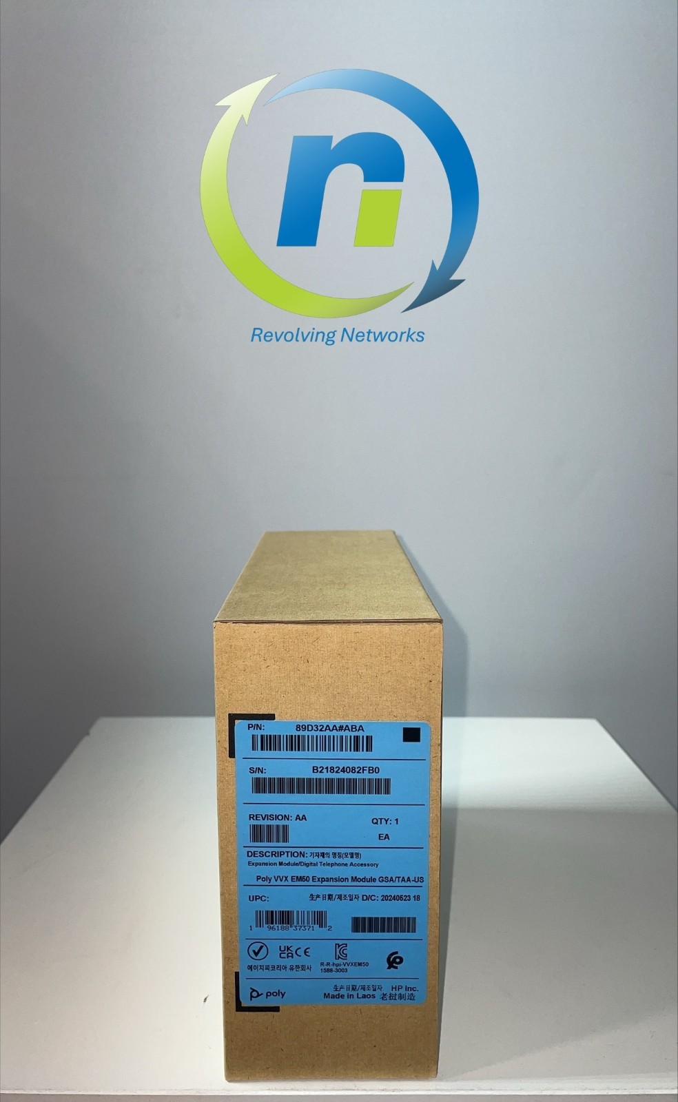 NEW HP Poly VVX EM50 Expansion Module 89D32AA for VVX 450 - 1 Year Warranty