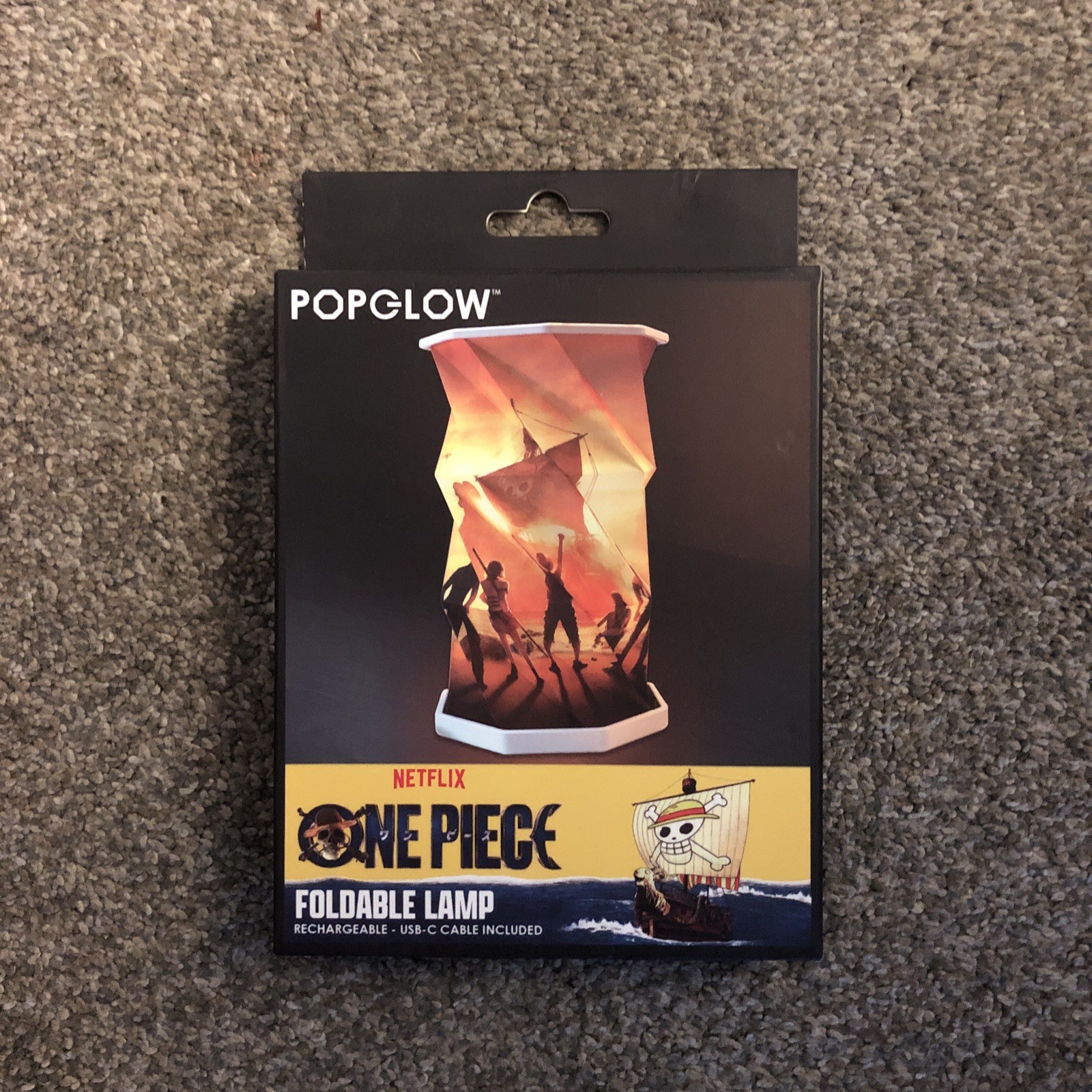 Popglow One Piece Foldable Lamp , Rechargeable Netflix