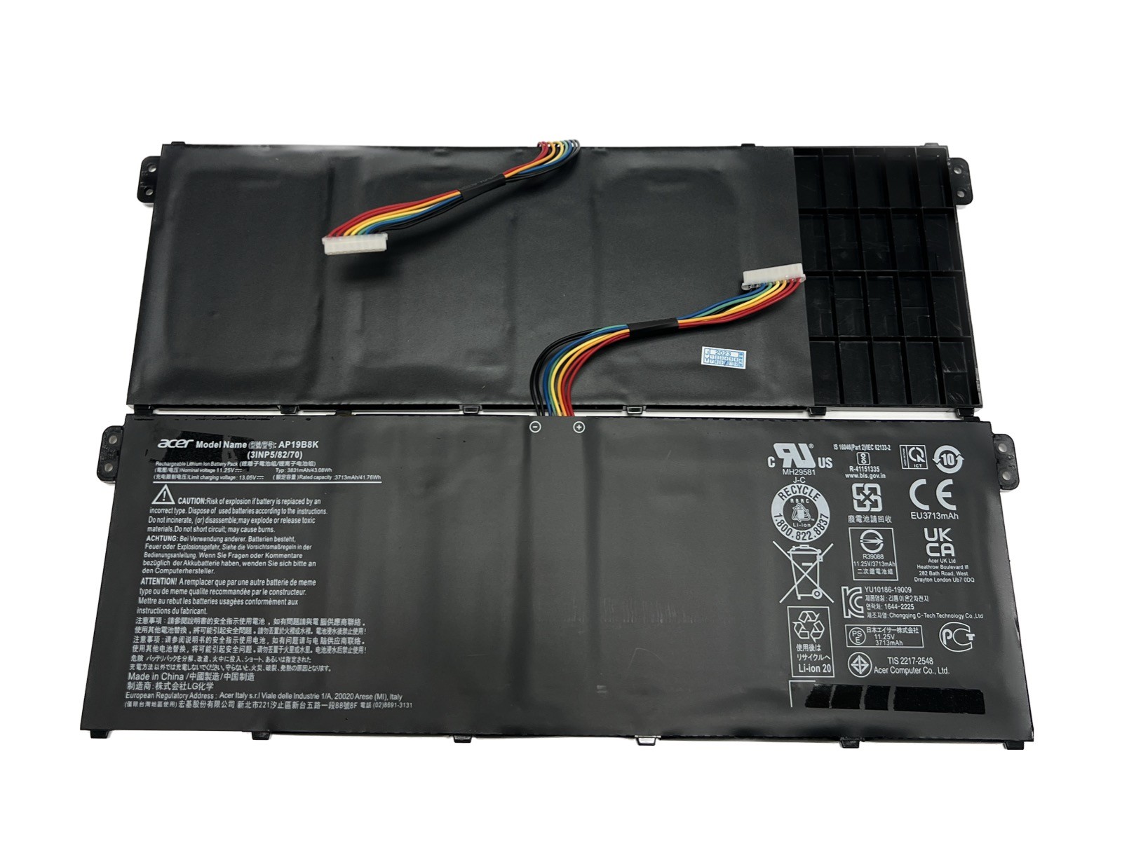 Brand New genuine For Acer AP19B5K Battery for Acer Aspire3 N20C5 A315 35 41wh