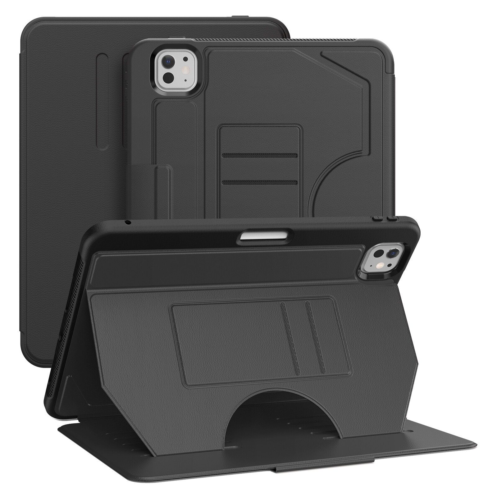 Business Flip PU Leather Magnetic Cover For iPad Pro 11 2024/Air 11/9th 10.2