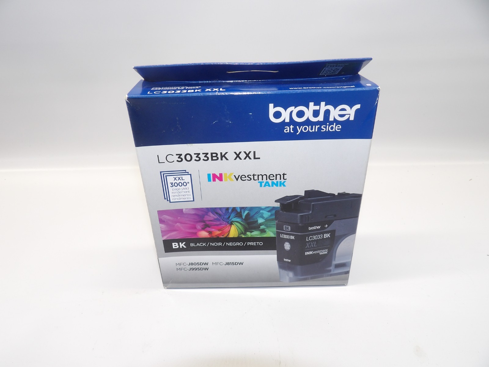  SEALED  Brother LC3033BK XXL Inkvestment LC 3033 BK BLACK ink Exp 05/2025