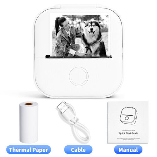 Phomemo T02 Sticker Printer Thermal Print Pods Mini Printer Print Pods Xmas Gift