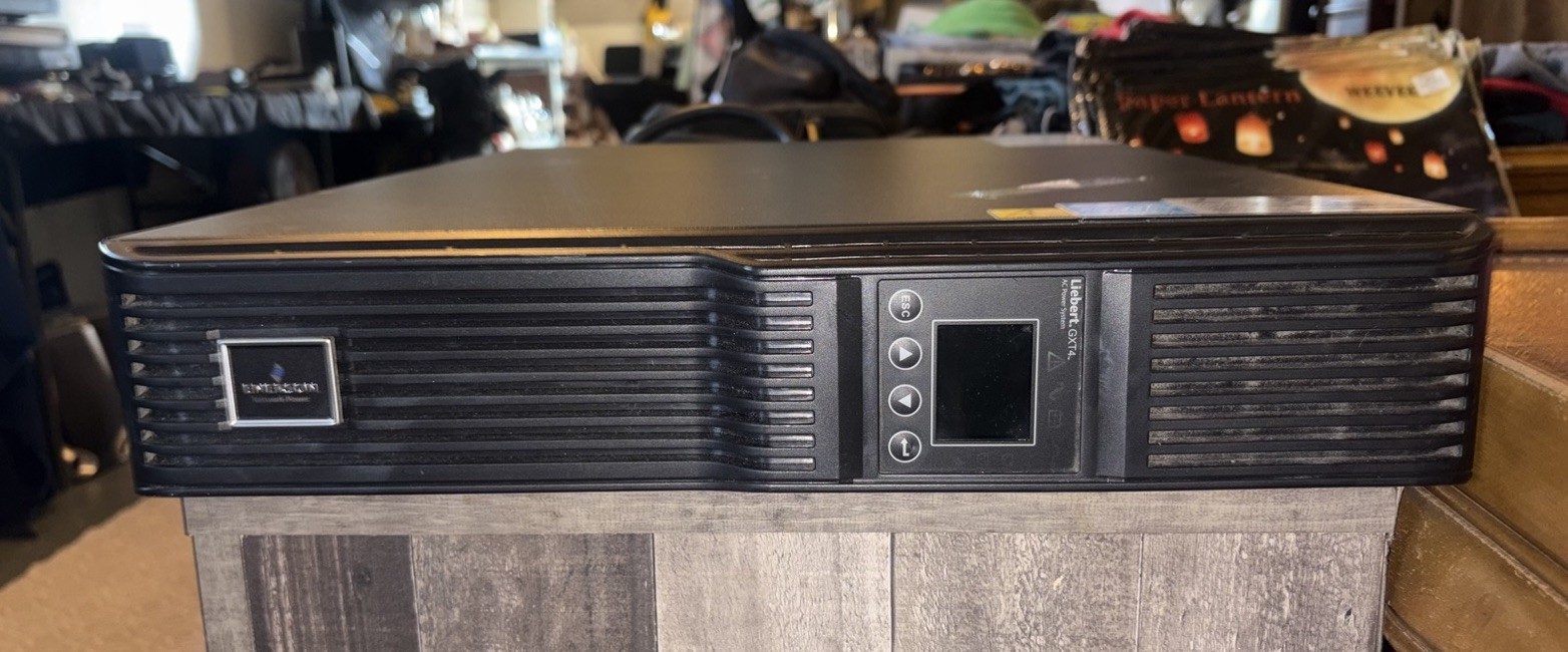 Emerson Liebert GXT4-3000RT120 Dual Conversion Online UPS