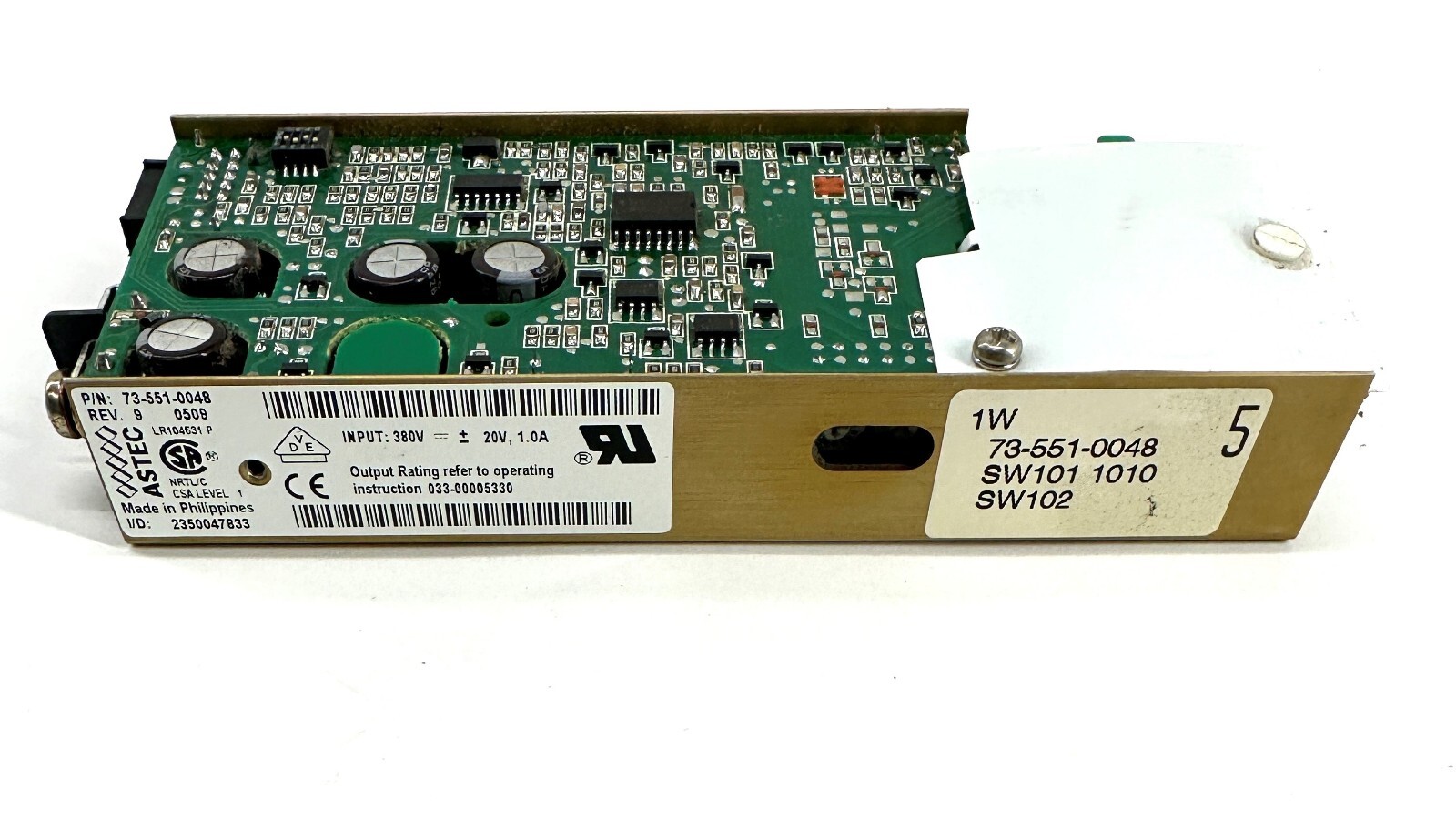 73-551-0048 Astec ASTEC 380V 20V OPEN FRAME PSU