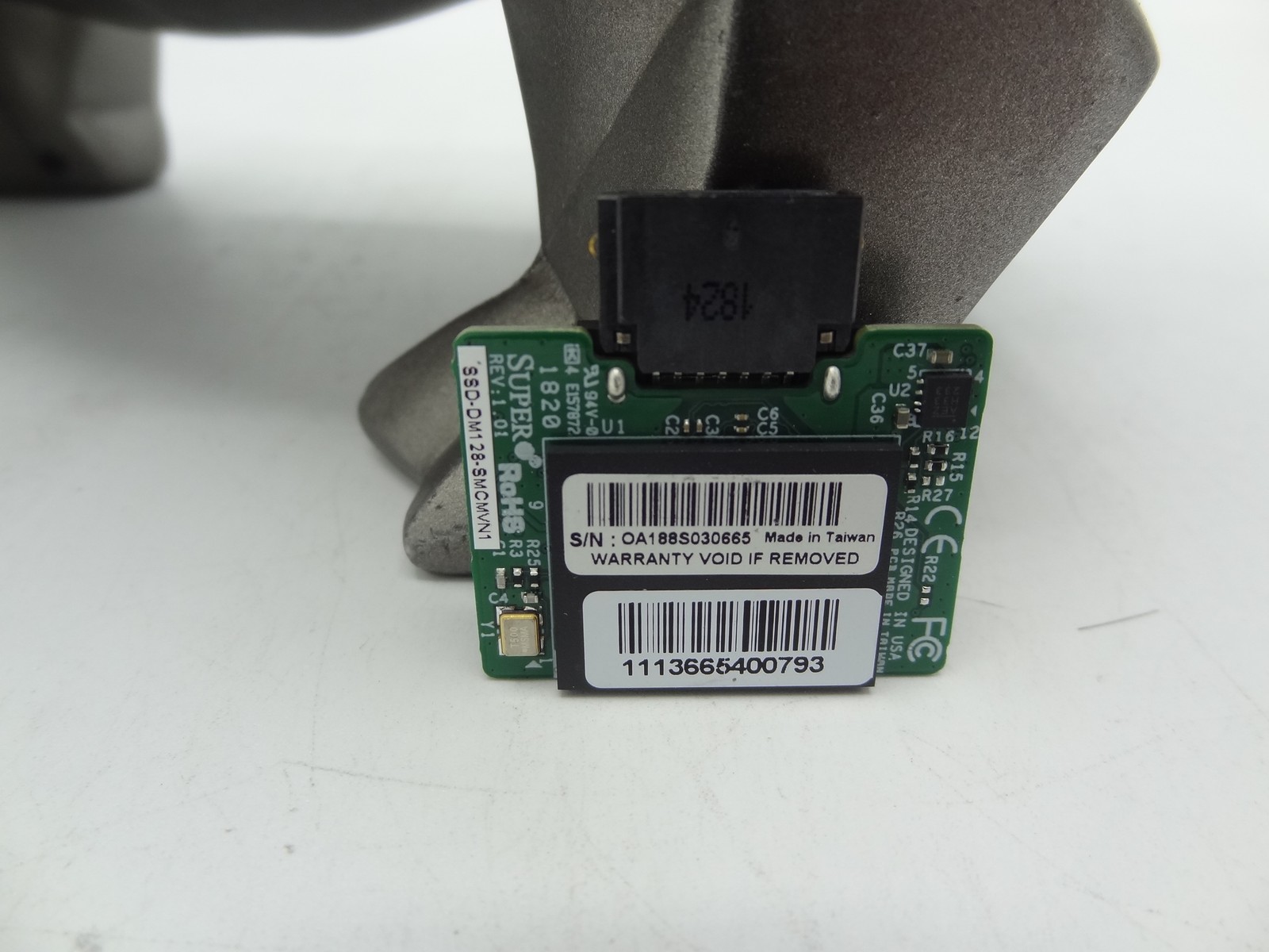 SSD-DM128-SMCMVN1 SUPERMICRO 128GB SATA DOM SSD (3.0, 1DWPD)