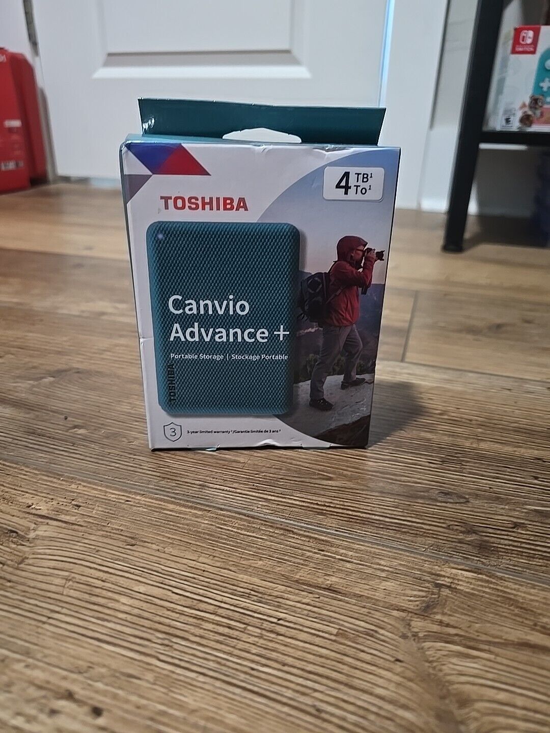 Toshiba Canvio Advance Plus 4 TB USB 3.0 External Hard Drive - New - FAST SHIP