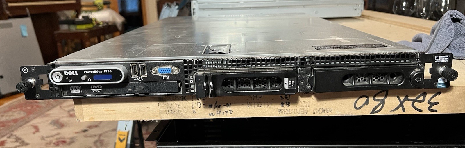Dell PowerEdge 1950 Rack Server w/ Intel Xeon 2.33GHz 4GB DDR2