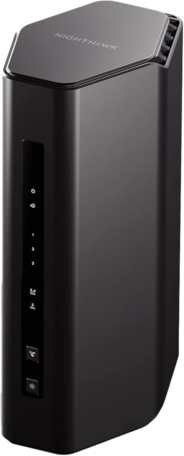 NETGEAR Nighthawk WiFi 7 Router RS140 5.0Gbps 2250sqft