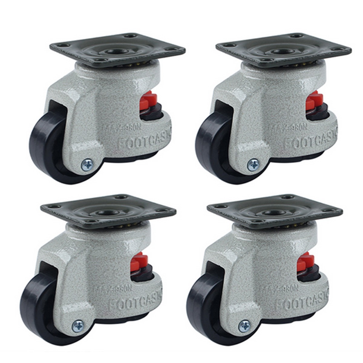 4Pcs Leveling Casters Universal Swivel Casters Wheels For 3D Printer Accessories