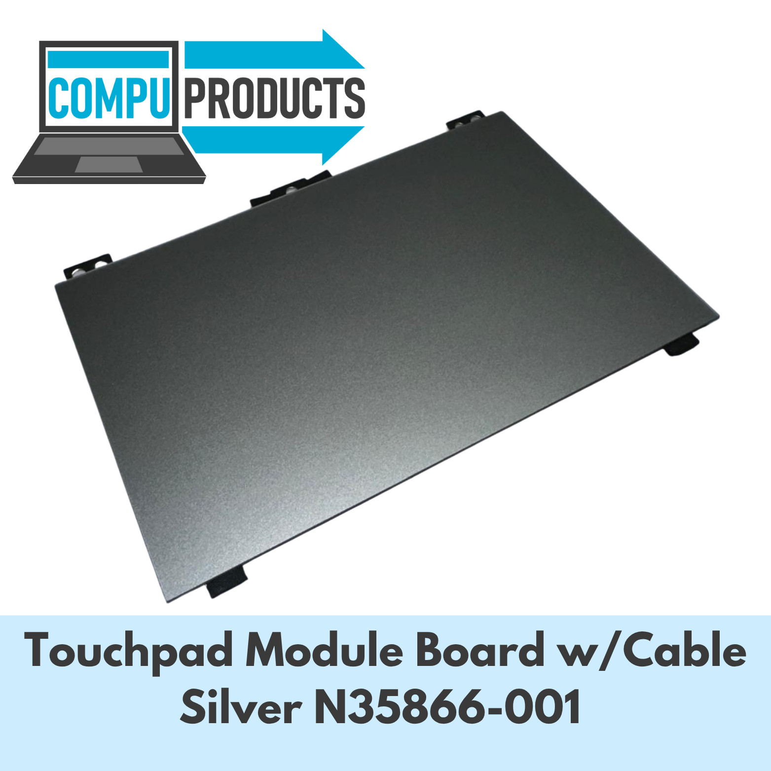 Hp Touchpad Module Board w/Cable Natural Silver N35866-001 for HP Laptop 14-EP