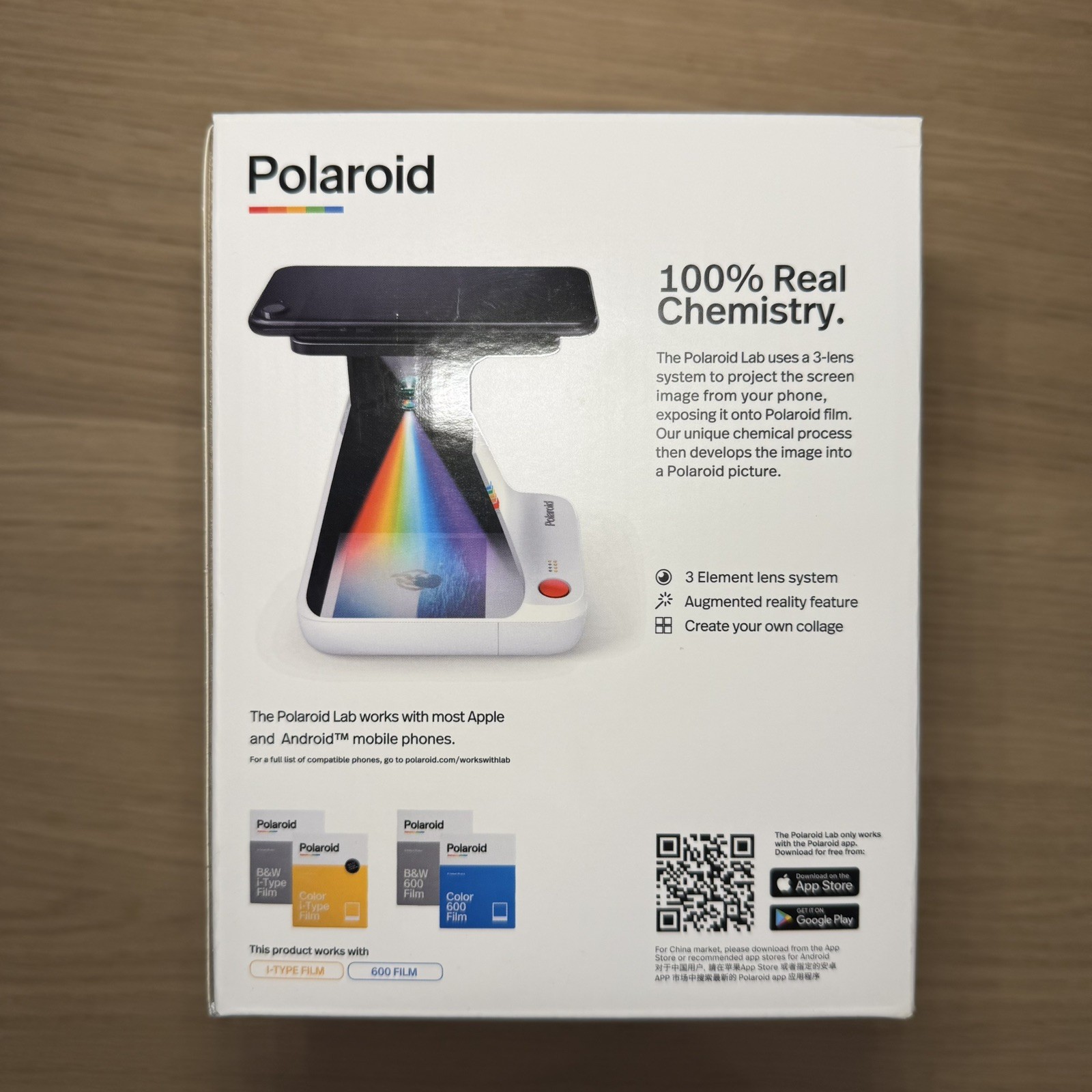Polaroid Lab Instant Film Printer PRD9019 - Phone to Polaroid - Great