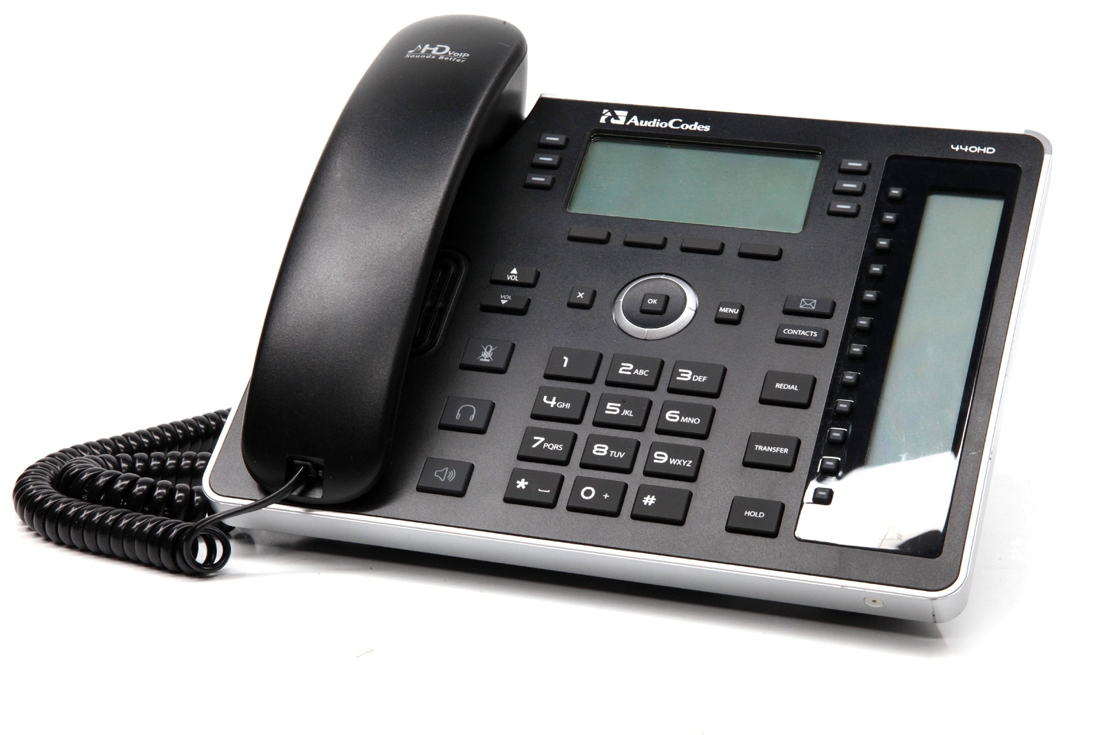 Audiocodes 440HD SIP Gigabit Business Telephone VOIP - IP440HDEPSG