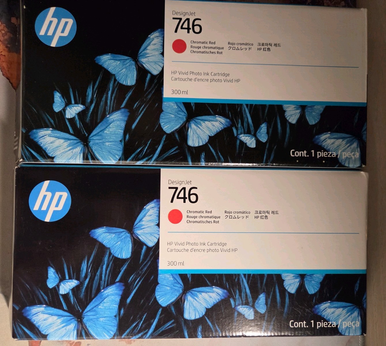 HP DesignJet 746 Chromatic Red Toner Cartridge (Z7 Z9 Series) NIB