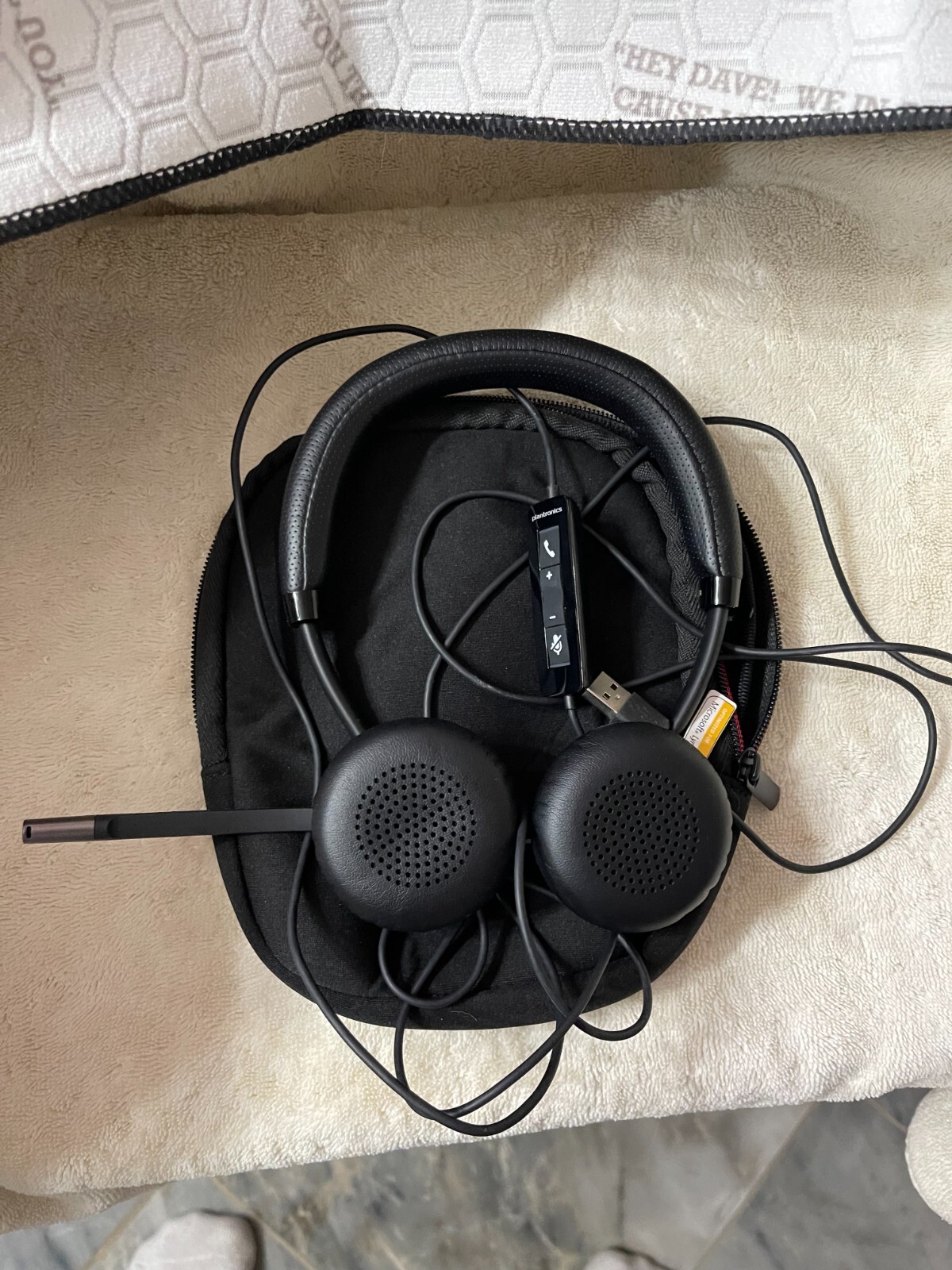 Plantronics Blackwire C520-M - 500 Series - headset - on-ear W Soft Case