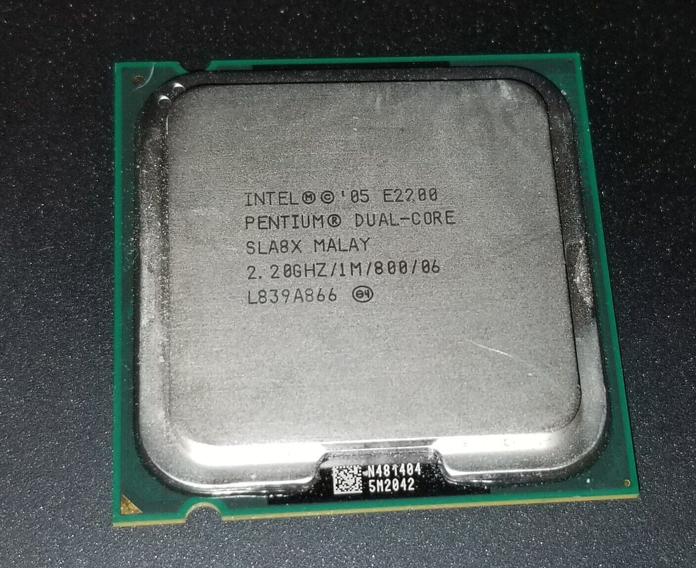 Intel® Pentium® Dual Core E2200 SLA8X 2.2GHZ 1MB Cache 800MHZ LGA775 CPU