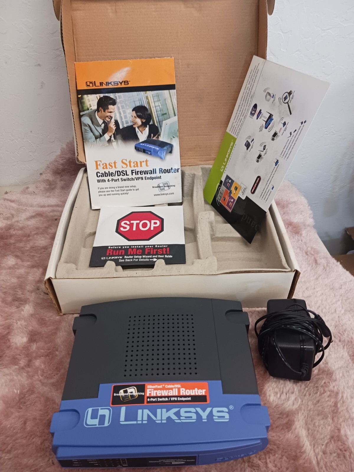 Linksys Firewall Router BEFSX41
