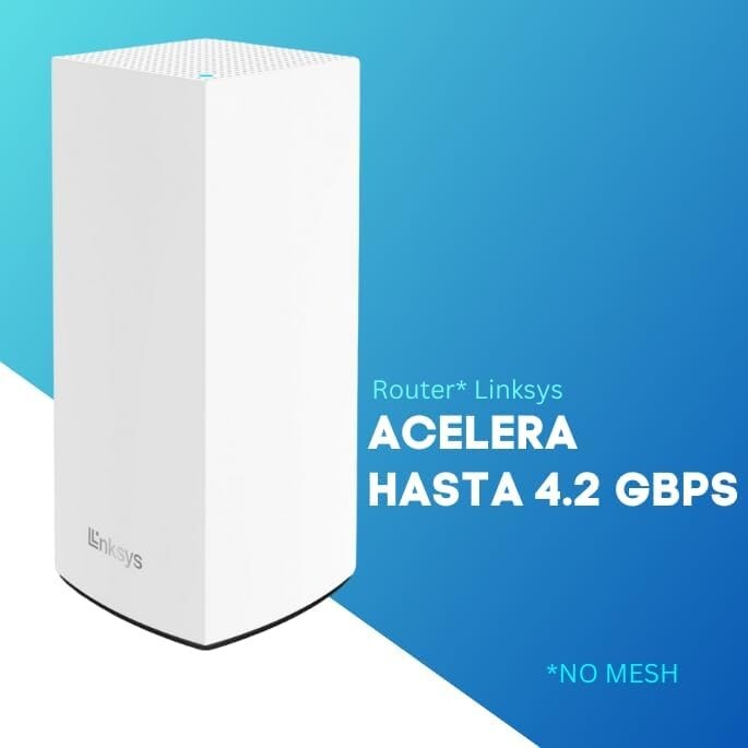 Linksys HomeWRK LN1301 Tri-band Wi-Fi 6 4.2Gbps MX4300 Router - White 2700 sf