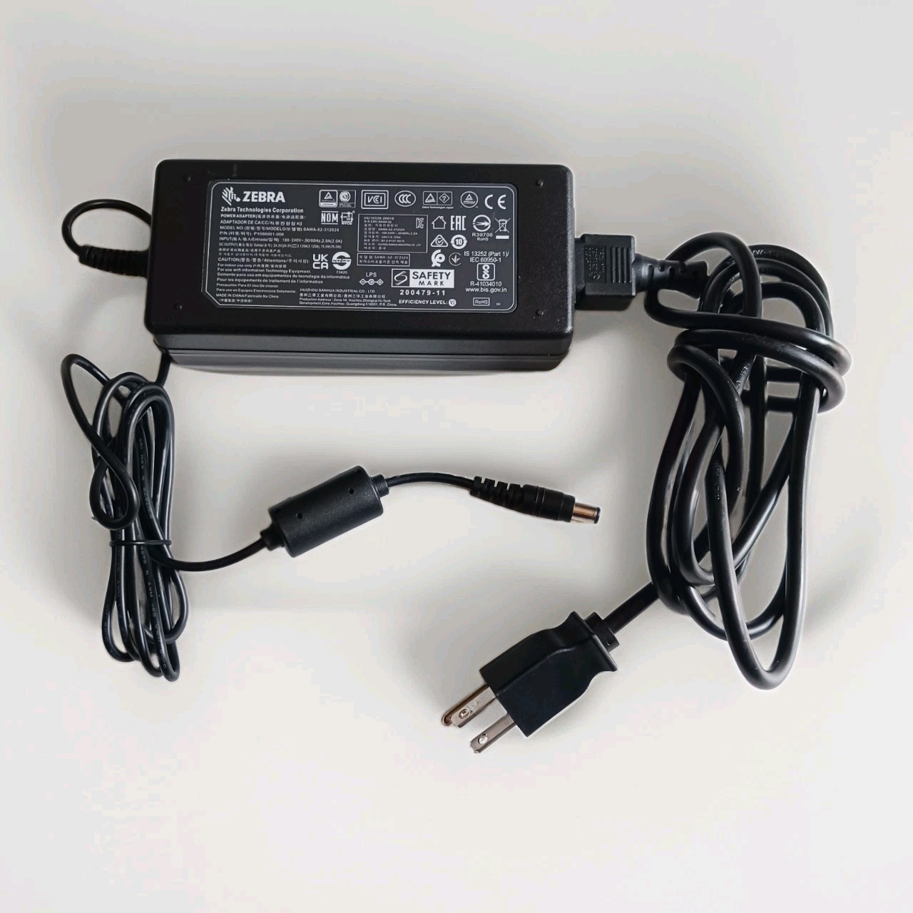 Genuine Zebra AC Adapter Power Supply 24V 3.12A 75W For ZD420 ZD620 ZD421 ZD621