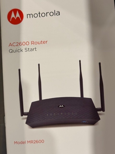 Motorola MR2600-10 Dual-Band Router with Extended Range