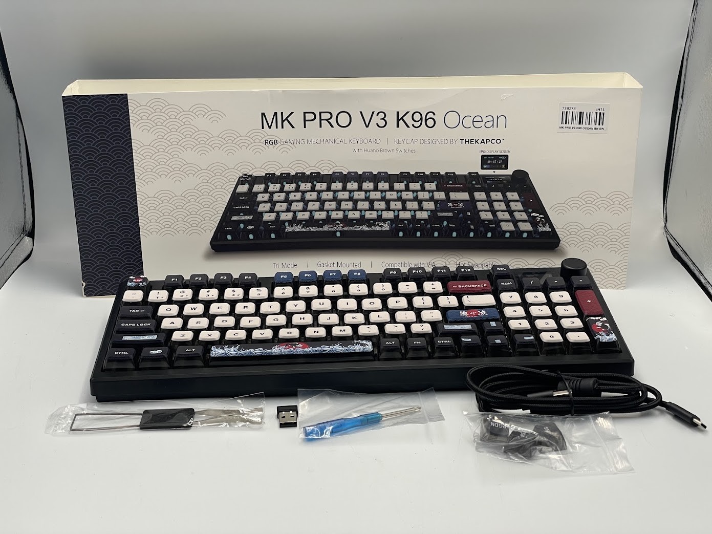 Inland MK PRO V3 RGB Wireless Mechanical Keyboard - Ocean