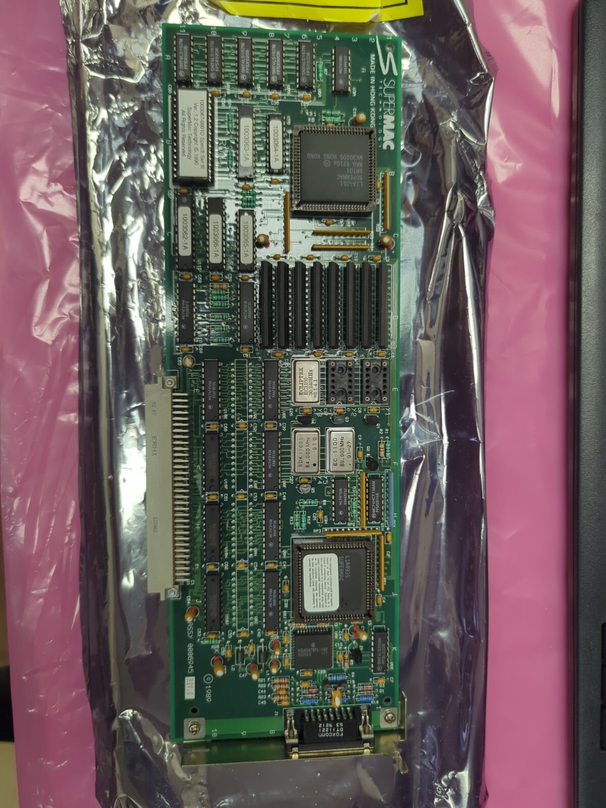 supermac spectrum/8 ser iii 1003067-0001D 0006945 Rev G Macintosh Vintage Apple