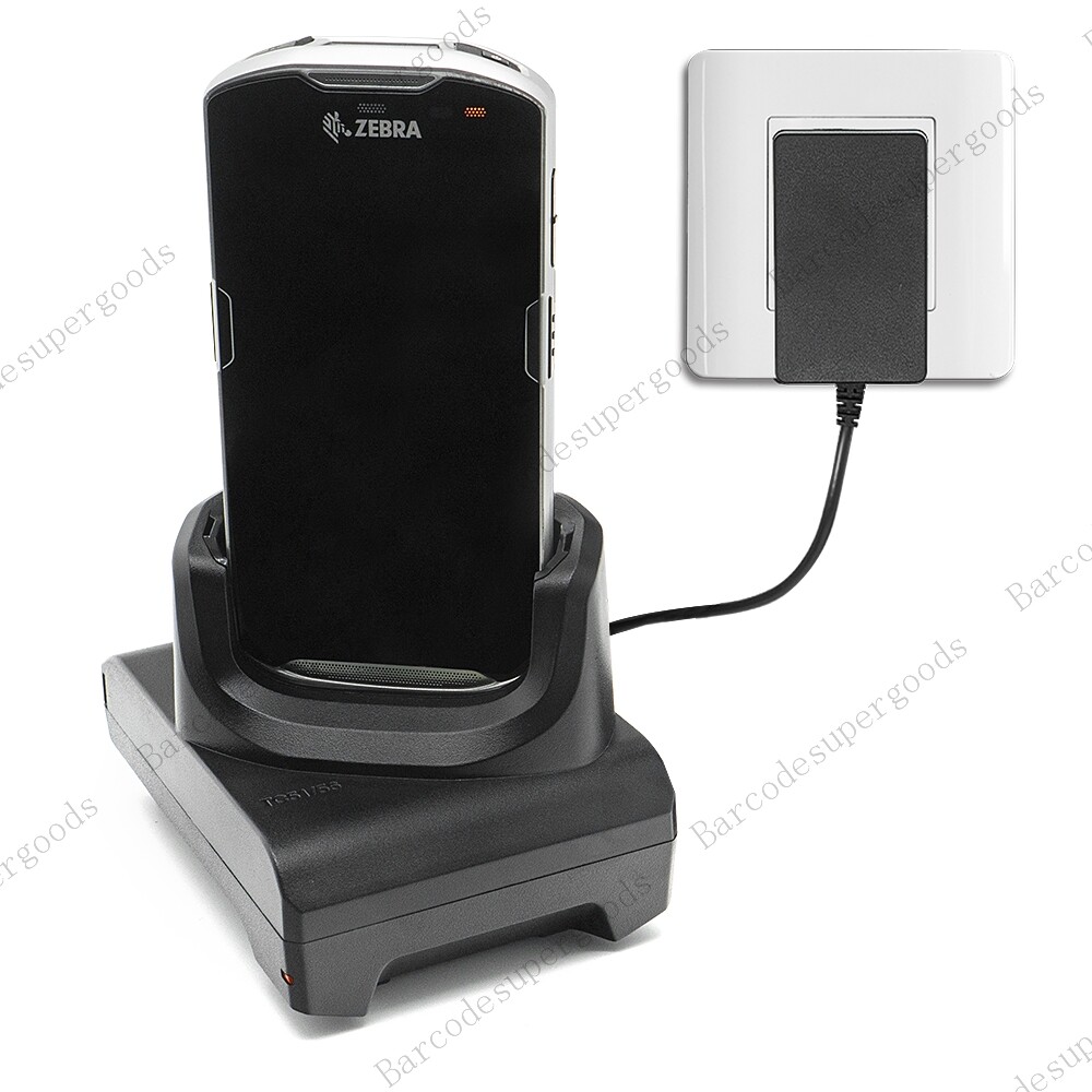 1-Slot Battery Charging Cradle + Adapter For Zebra TC51 TC56 TC52 TC57 USA STOCK