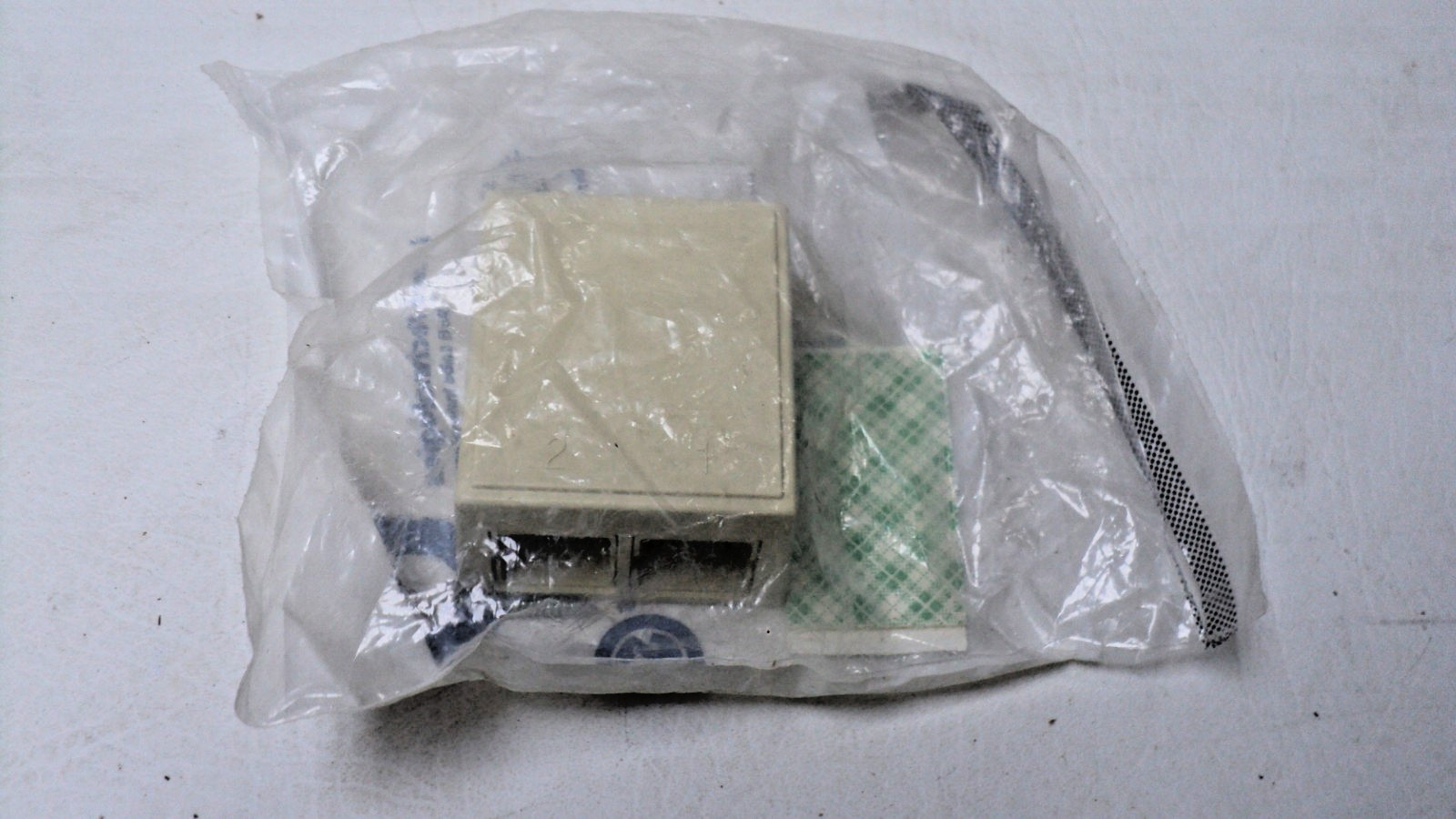 Lot of 3 Commscope/Systimax/AT&T M102SMB-246 Surface Mount Two Port Jack Ivory