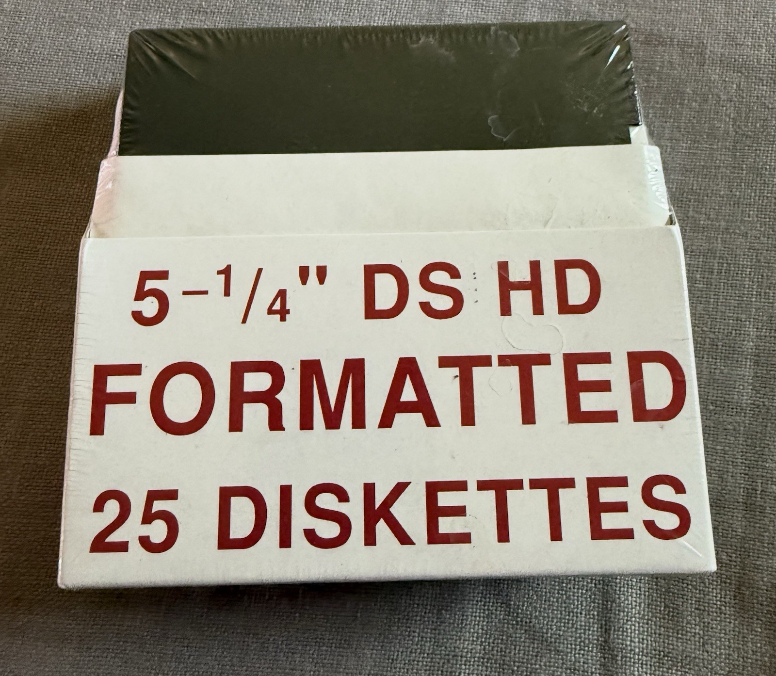 25 NEW 5-1/4 5.25" Floppy Disk - New Blank Diskettes DS HD Bulk/Generic