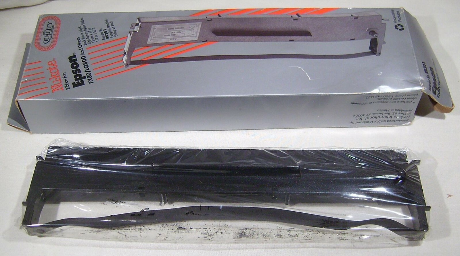 Nu-kote Printer Ribbon for Epson NK203 FX80/LQ800 and others - NOS