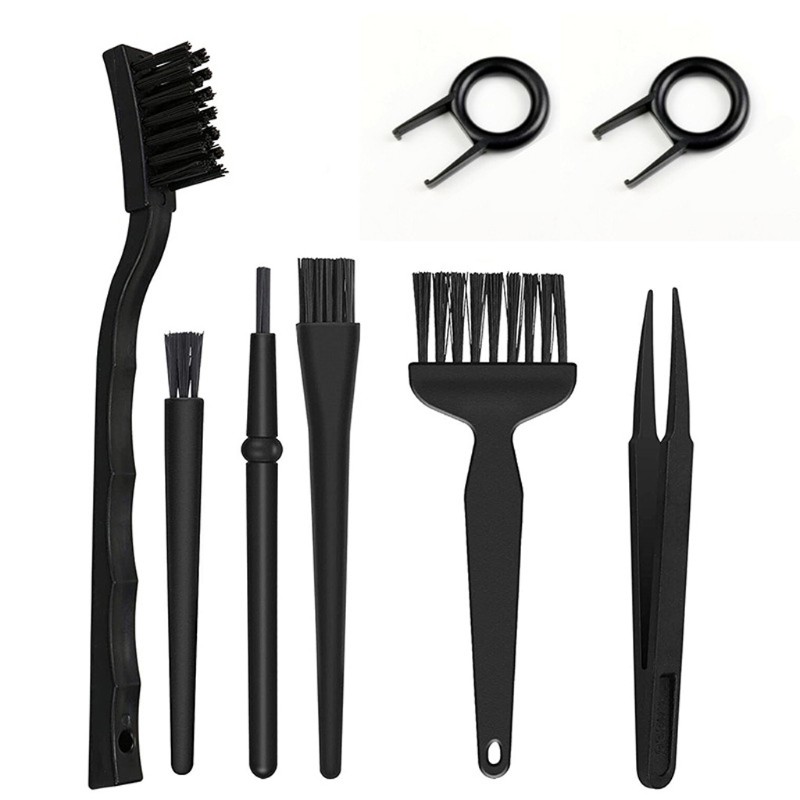 6/8pcs Professional Keyboard Cleaning Brush Kit Small Portable Anti Static Set