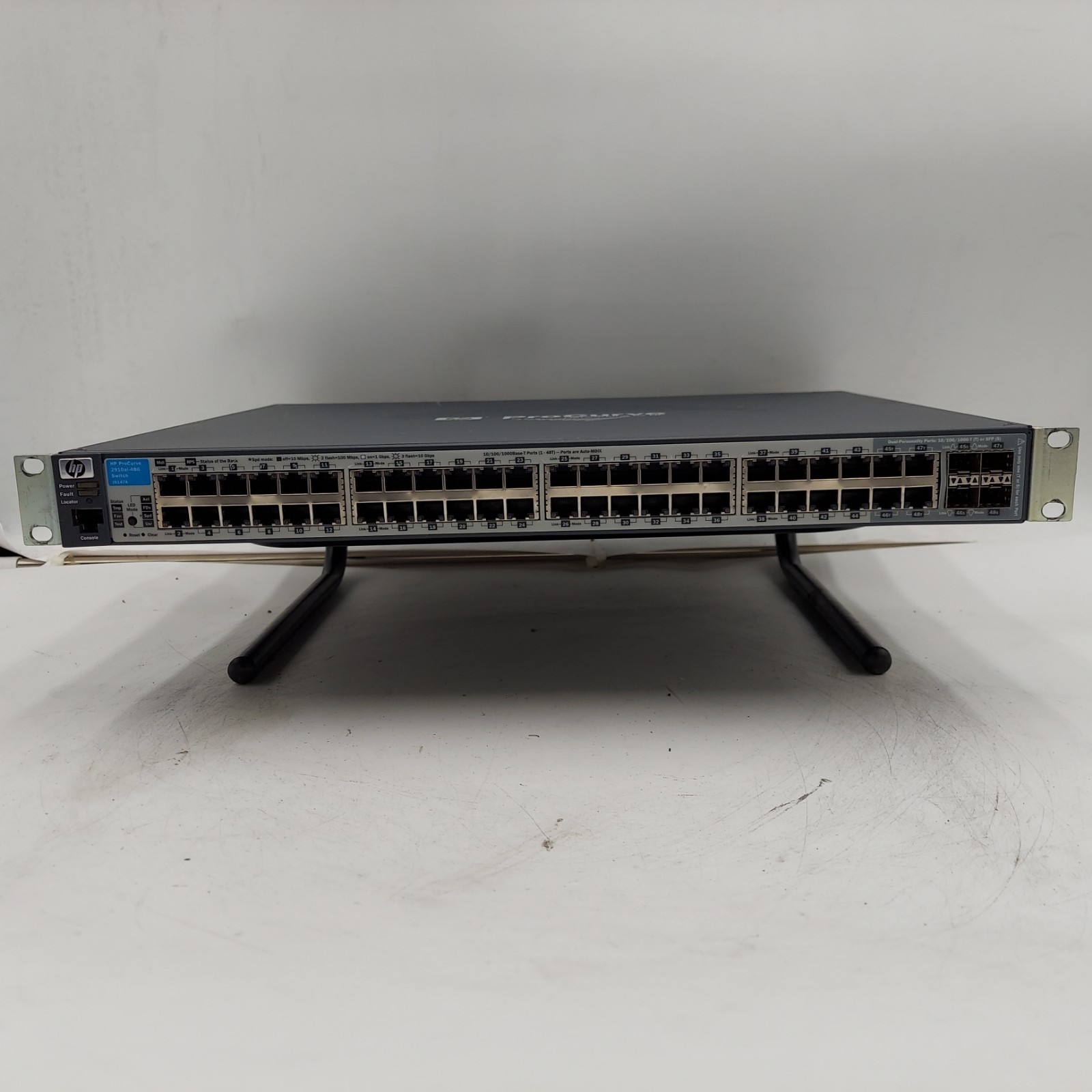 HP ProCurve 2910al-48G J9147A 48-port Gigabit Ethernet 4xSFP Network Switch